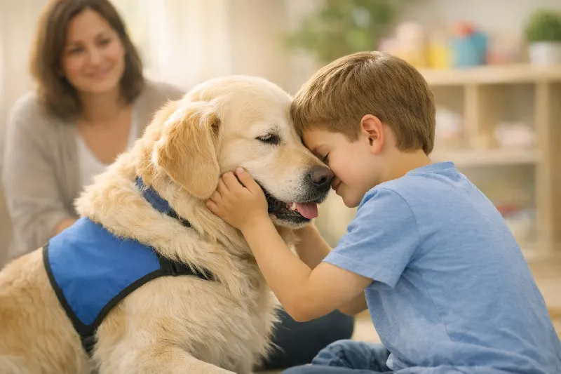 Therapy Dogs for Children with Autism