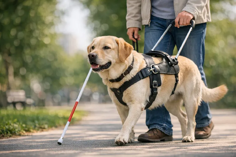 Service Dogs for Vision Impairment